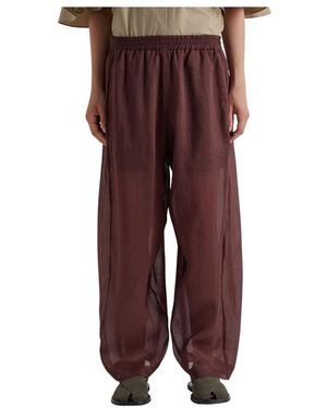 MEIMEIJ Wide Trousers - Purple