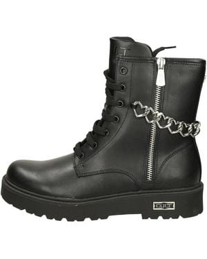 Cult Lace-Up Boots - Nero