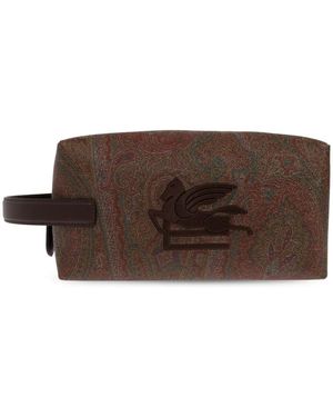Etro Toilet Bags - Brown