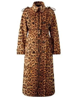 Roberto Cavalli Trench Coats - Brown