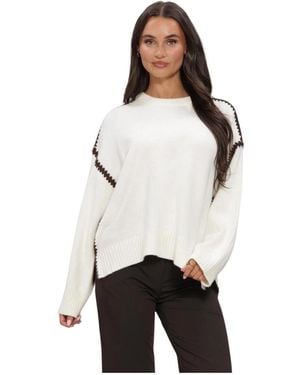 Nukus Truien & Vesten ,Wit ,Loui Pullover