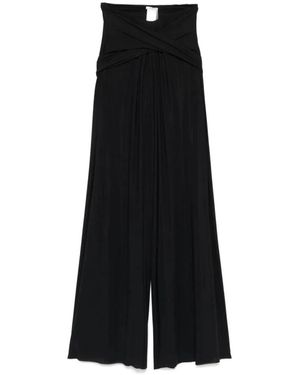 Amazuìn Wide Trousers - Nero