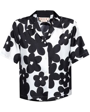 Marni Camicia di seta - Nero