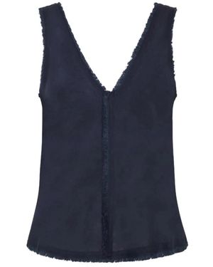 P.A.R.O.S.H. Sleeveless Tops - Azul