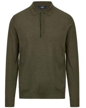 K-Way Round-Neck Knitwear - Green