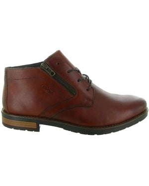 Rieker Lace-Up Boots - Marrón