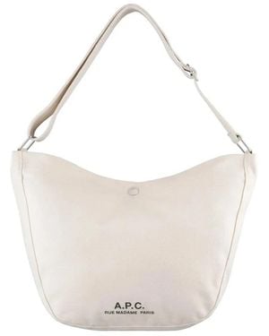 A.P.C. Shoulder Bags - White