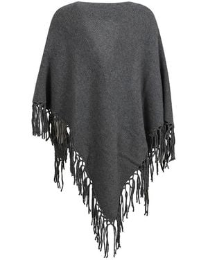 Weekend by Maxmara Sjaal Van Scheerwol - Grijs