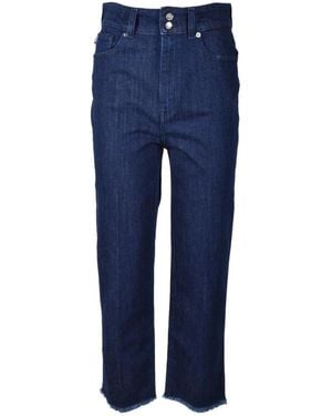 Love Moschino Straight Jeans - Blauw