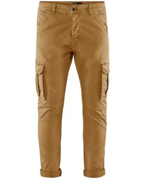 Bomboogie Slim-Fit Pants - Natural
