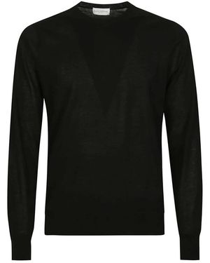 Ballantyne Round-Neck Knitwear - Black