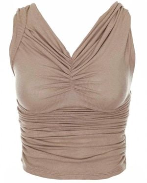 MISBHV Sleeveless Tops - Marrone