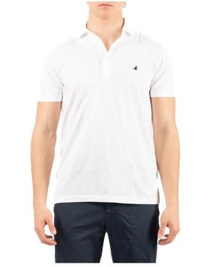 Brooksfield Polo Shirts - White