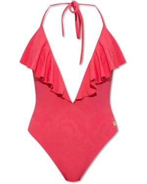 Balmain One-Piece - Rouge
