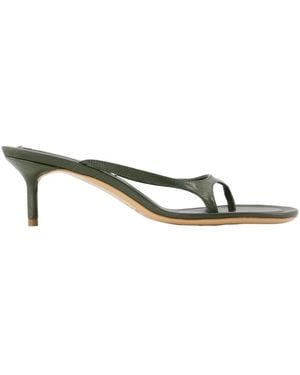 Acne Studios Heeled Mules - Green