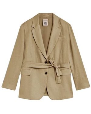 Semicouture Blazers - Neutro