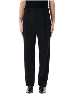 Saint Laurent Straight Trousers - Black