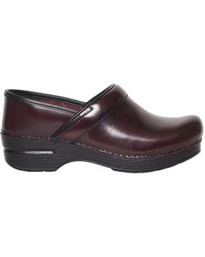 Dansko Schoenen ,Bruin ,Leer Professional Clog