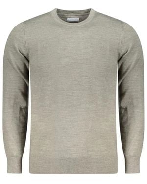 North Sails Grauer Bestickter Pullover