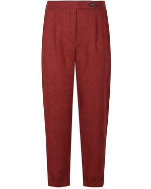 Massimo Alba Tapered Trousers - Rouge