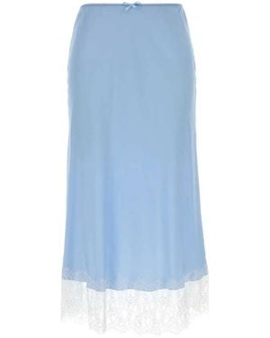 Moschino Midi Skirts - Azul