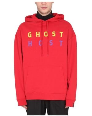 Raf Simons Hoodies - Rojo