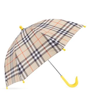 Burberry Regenschirm mit karomuster - Mettallic