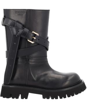 Moschino Ankle Boots - Schwarz
