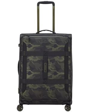 Roncato Norway Medium Spinner 64 Cm Uitbreidbaar - Zwart