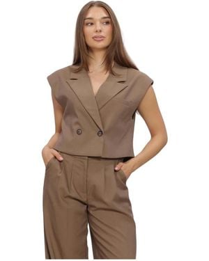Harper & Yve Jassen ,Bruin ,Esmee-Gi Blazer