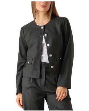 Second Female Wake Tailored Jacket - Schwarz