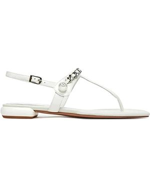 Miu Miu Flat Sandals - White
