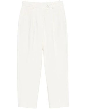 Circolo 1901 Cropped Trousers - White