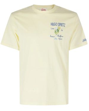 MC2 Saint Barth T-Shirts - Yellow