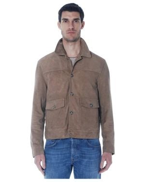 The Jack Leathers Leather Jackets - Brown