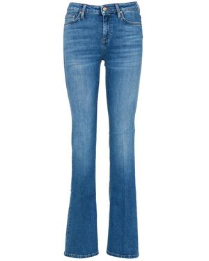 Don The Fuller Boot-Cut Jeans - Blauw