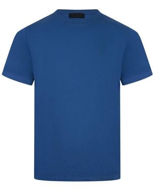 Dondup Regular Jersey T-Shirt - Blauw