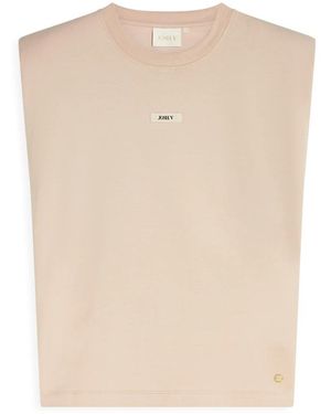 Josh V Sleeveless Tops - Neutro