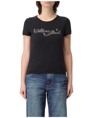 Tシャツ・カットソー MARC JACOBS Woman T-Shirt Black C605C08RE22 084 Marc Jacobs Outlet: T-shirt woman - Black | Marc Jacobs t