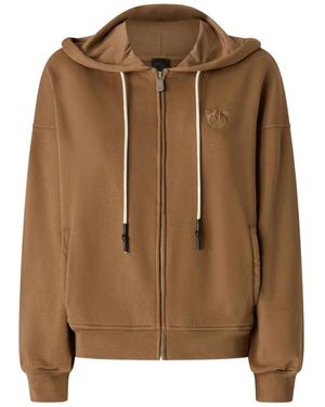 Pinko Zip-Throughs - Brown