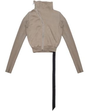 Rick Owens Zip-Throughs - Blanc