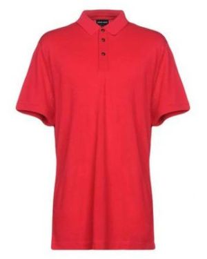 Emporio Armani Polo Shirts - Red