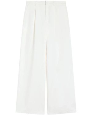 Max Mara Wide Trousers - White