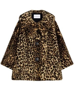Givenchy Faux Fur & Shearling Jackets - Marrón