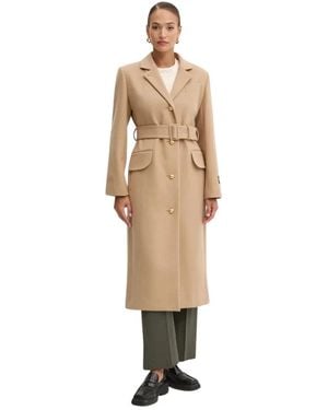 Patou Jassen ,Wol Wool Coat - Naturel