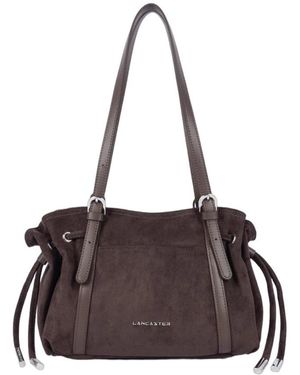 Lancaster Tassen ,Bruin ,Polyester Velvet Emma M