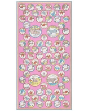 Inoui Edition Accessoires ,Roze ,Katoen Chance Stole