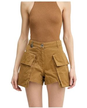 Pinko Korte Broeken ,Bruin ,Katoen Short Shorts
