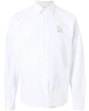 Emporio Armani Formal Shirts - White