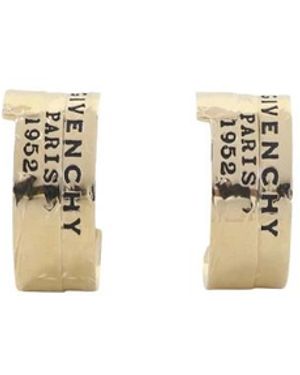 Givenchy Accessoires ,Geel ,Tape Earrings - Metallic
